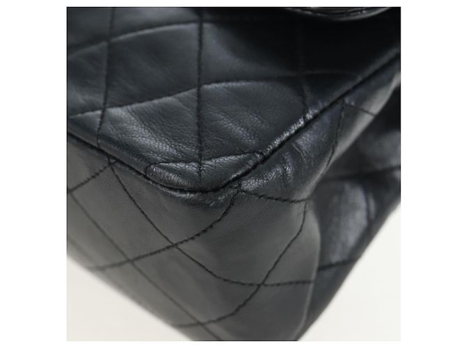 Borsa a tracolla CHANEL Chain Matelasse25 Lamb Skin Black Gold CC Auth BA16028SAV Nero D'oro - vista 16