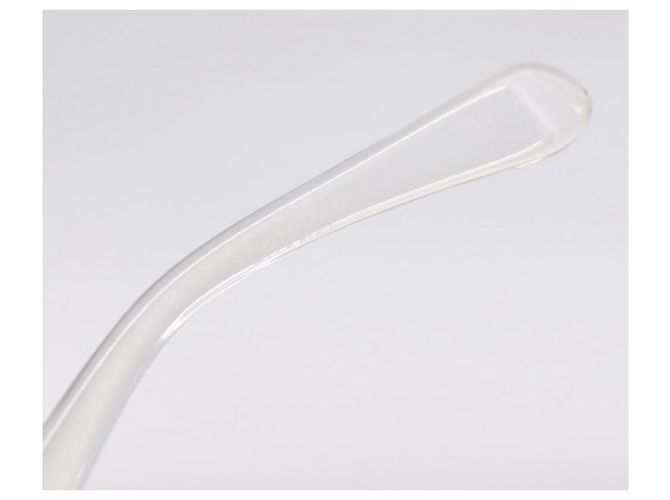Occhiali da sole senza montatura CHANEL plastica Clear CC Auth 205500M - vista 10