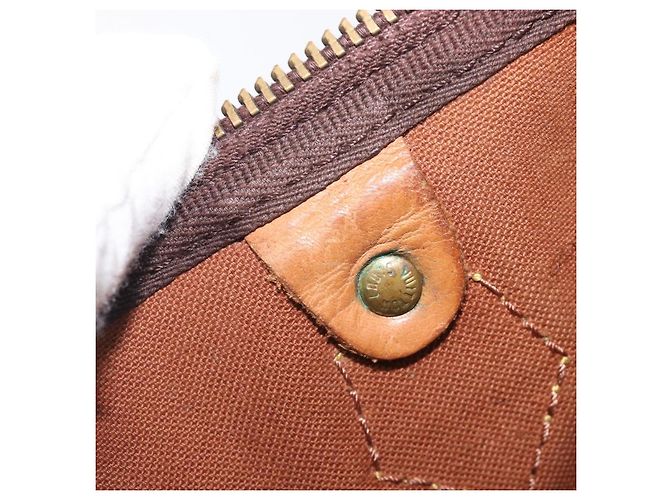 LOUIS VUITTON Monogram Speedy 30 Hand Bag M41526 LV Auth 207433 Monograma - vista 12