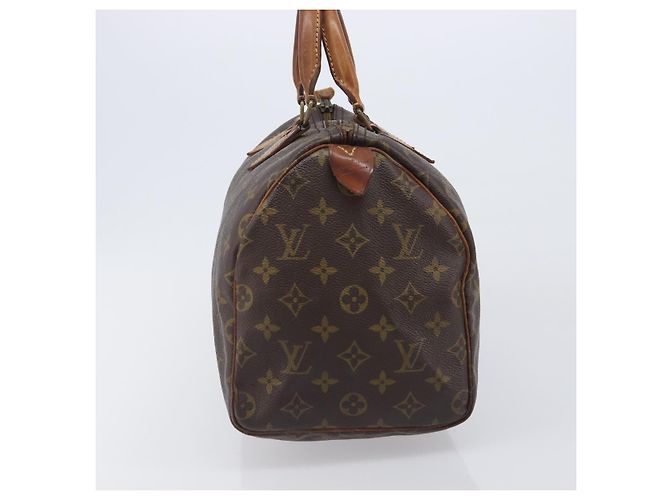 LOUIS VUITTON Monogram Speedy 30 Hand Bag M41526 LV Auth 207433 Monograma - vista 3