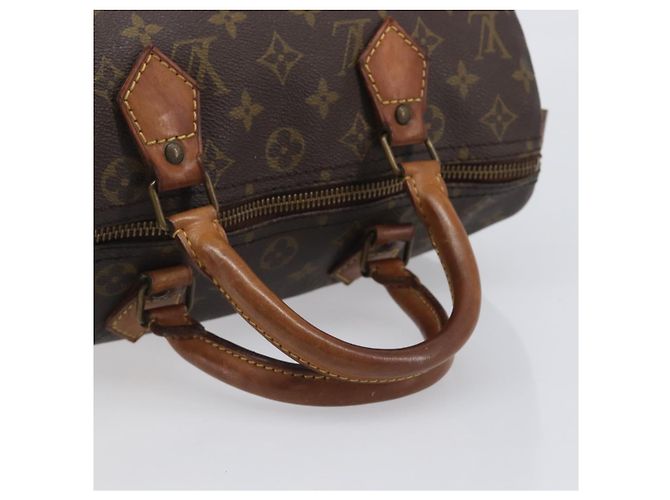 LOUIS VUITTON Monogram Speedy 30 Hand Bag M41526 LV Auth 207433 Monograma - vista 8
