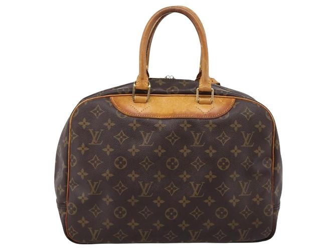 LOUIS VUITTON Monogram Deauville Hand Bag M47270 LV Auth 206683 - view 2
