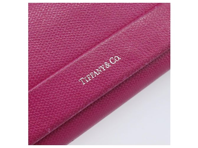 Tiffany & Co. Langbeutel aus Leder lila silber echt bs37503 - Ansicht 18