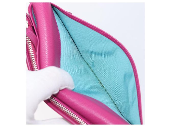 Tiffany & Co. Langbeutel aus Leder lila silber echt bs37503 - Ansicht 20