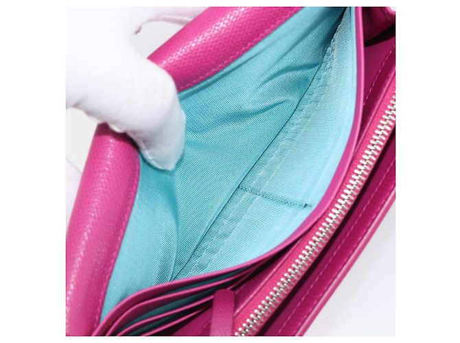 Tiffany & Co. Langbeutel aus Leder lila silber echt bs37503 - Ansicht 21
