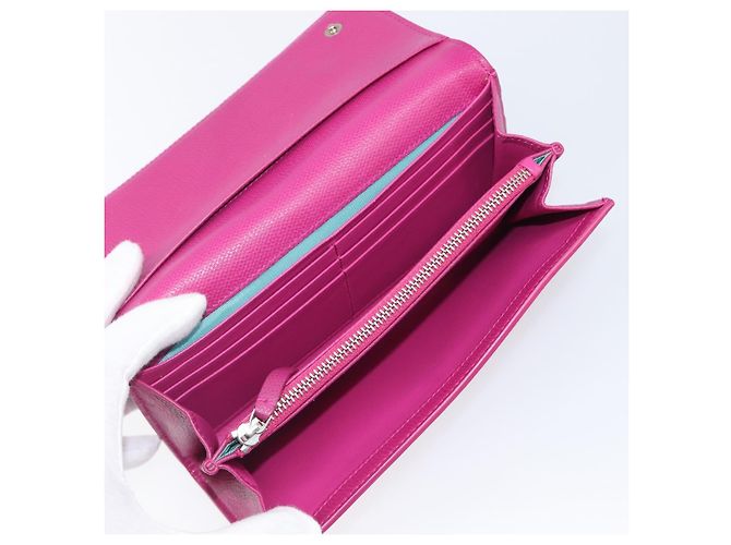 Tiffany & Co. Langbeutel aus Leder lila silber echt bs37503 - Ansicht 9