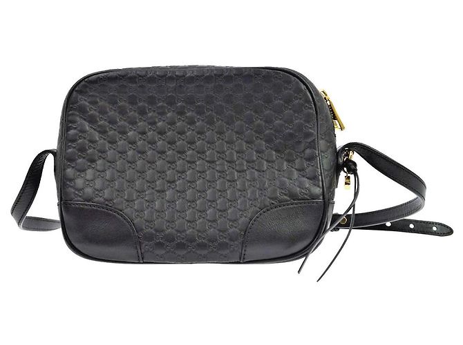 Gucci Bree Disco Microguccissima Leather Mini Nero - vista 2