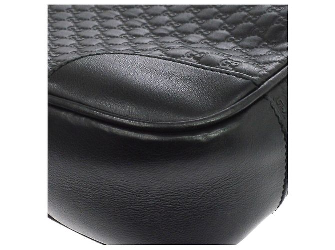 Gucci Bree Disco Microguccissima Leather Mini Nero - vista 4