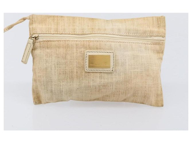 FENDI Zucca Canvas Handtasche 2way Multicolor Gold Auth 204048A Mehrfarben Golden - Ansicht 23