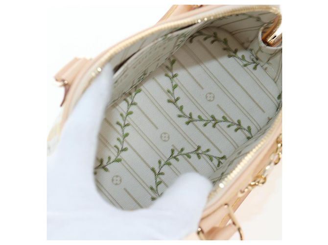 LOUIS VUITTON Monogram TRUNKS&BAGS Borsa Alma BB Banana M28672 LV Auth 206676SM Monogramma - vista 11