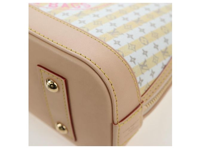 LOUIS VUITTON Monogram TRUNKS&BAGS Borsa Alma BB Banana M28672 LV Auth 206676SM Monogramma - vista 18