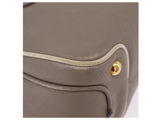 Borsa a mano Miu Miu in pelle 2way Beige tono oro Auth ka6438A - vista 20