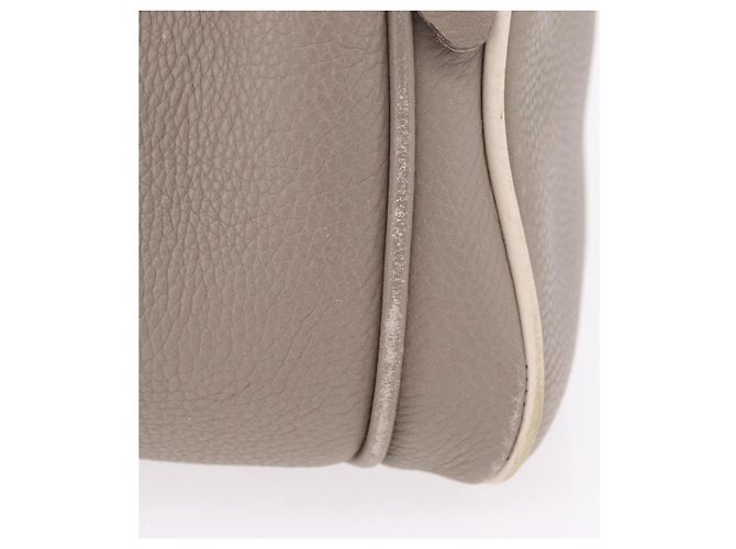 Borsa a mano Miu Miu in pelle 2way Beige tono oro Auth ka6438A - vista 4