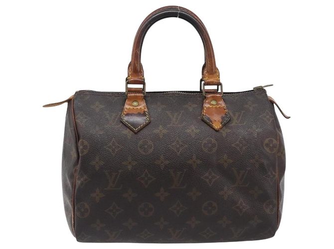 LOUIS VUITTON Monogram Speedy 25 Handtasche M41528 LV Auth 205276 Monogramm - Ansicht 13