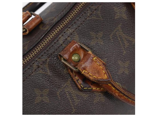 LOUIS VUITTON Monogram Speedy 25 Handtasche M41528 LV Auth 205276 Monogramm - Ansicht 20