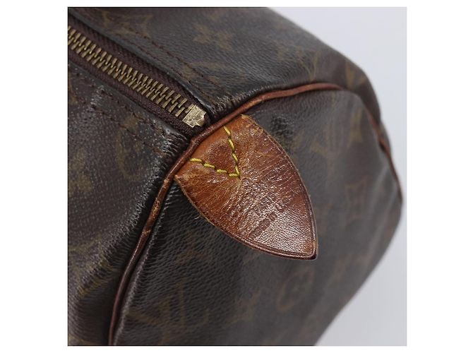 LOUIS VUITTON Monogram Speedy 25 Handtasche M41528 LV Auth 205276 Monogramm - Ansicht 21