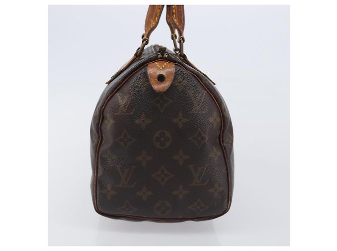 LOUIS VUITTON Monogram Speedy 25 Handtasche M41528 LV Auth 205276 Monogramm - Ansicht 4