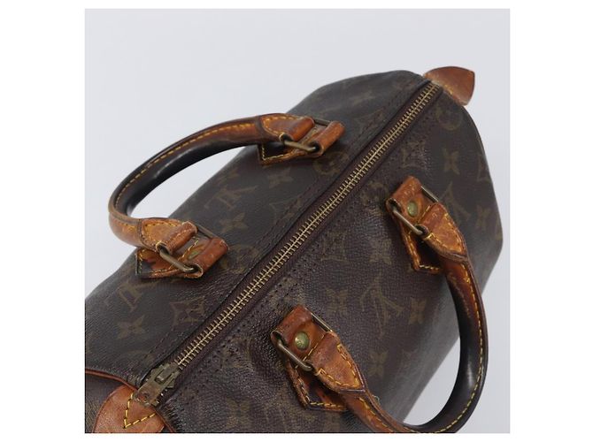 LOUIS VUITTON Monogram Speedy 25 Handtasche M41528 LV Auth 205276 Monogramm - Ansicht 6