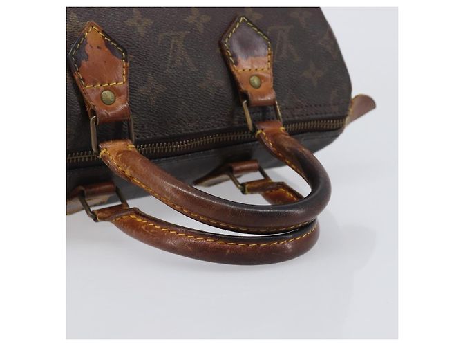 LOUIS VUITTON Monogram Speedy 25 Handtasche M41528 LV Auth 205276 Monogramm - Ansicht 7