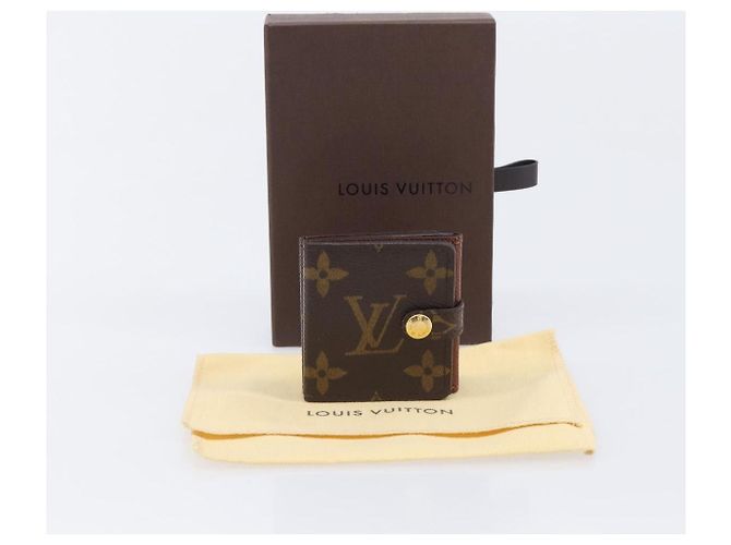 LOUIS VUITTON Monogram Porte Photo 2 Volle Photo Frame M58011 LV Auth 206364V Monogramme - vue 12