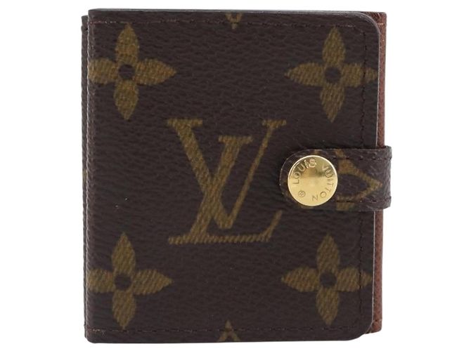 LOUIS VUITTON Monogram Porte Photo 2 Volle Photo Frame M58011 LV Auth 206364V Monogramme - vue 13