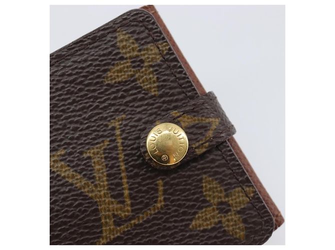 LOUIS VUITTON Monogram Porte Photo 2 Volle Photo Frame M58011 LV Auth 206364V Monogramme - vue 17