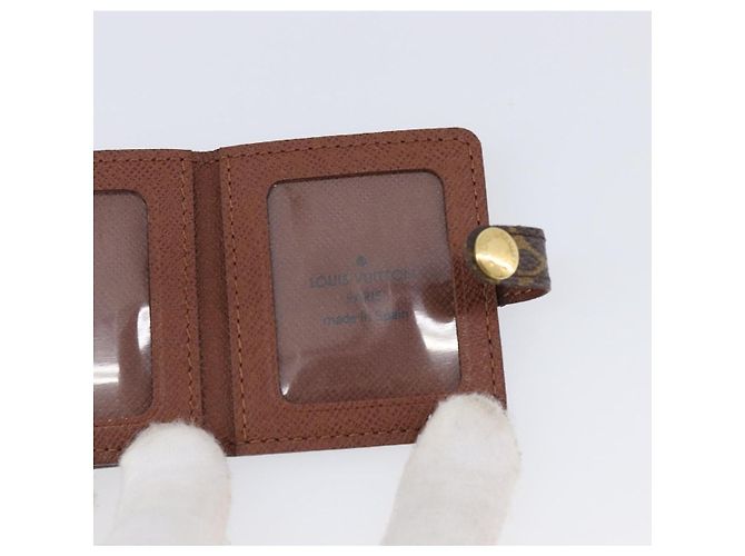 LOUIS VUITTON Monogram Porte Photo 2 Volle Photo Frame M58011 LV Auth 206364V Monogramme - vue 22