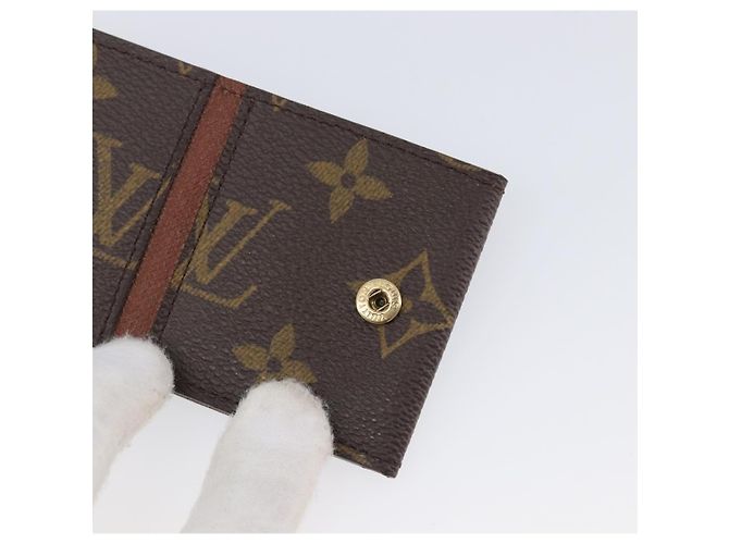 LOUIS VUITTON Monogram Porte Photo 2 Volle Photo Frame M58011 LV Auth 206364V Monogramme - vue 23