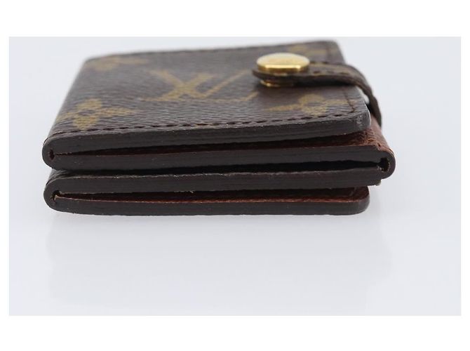 LOUIS VUITTON Monogram Porte Photo 2 Volle Photo Frame M58011 LV Auth 206364V Monogramme - vue 6