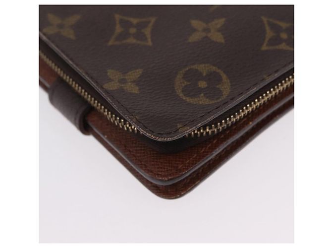 LOUIS VUITTON Monogram Compact Zip Wallet M61667 LV Auth 206938 - view 15