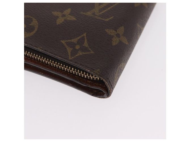 LOUIS VUITTON Monogram Compact Zip Wallet M61667 LV Auth 206938 - view 16