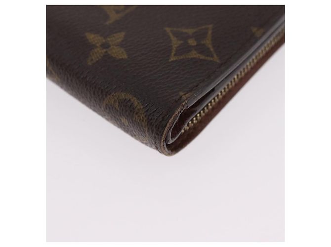 LOUIS VUITTON Monogram Compact Zip Wallet M61667 LV Auth 206938 - view 7