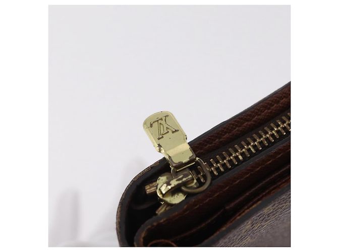 LOUIS VUITTON Monogram Compact Zip Wallet M61667 LV Auth 206938 - view 8