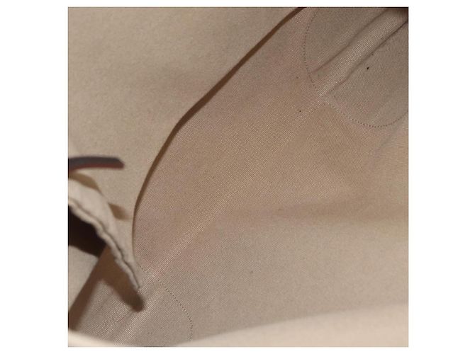 Borsa a mano PRADA Canvas Beige Silver Auth 206790A Argento - vista 10