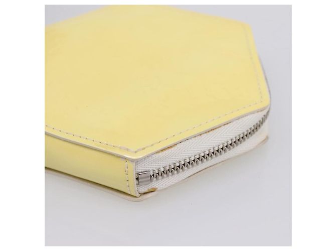 LOUIS VUITTON Vernis Porte Monnaie Flocon Purse Perle M58216 LV Auth hk4162A - vista 14
