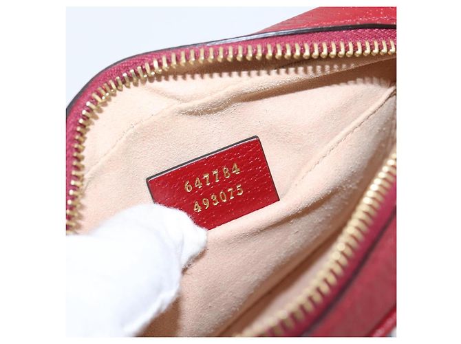 GUCCI Micro GG Supreme Doraemon Collaboration Tasche PVC Beige 647784 Auth BA15754M Golden - Ansicht 12