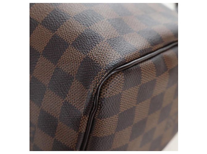 Borsa a mano LOUIS VUITTON Damier Ebene Speedy 25 N41532 LV Auth am12750V - vista 16