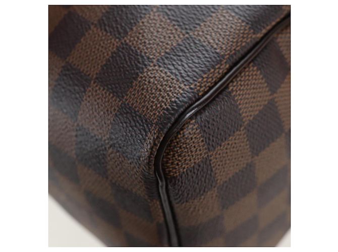 Borsa a mano LOUIS VUITTON Damier Ebene Speedy 25 N41532 LV Auth am12750V - vista 18