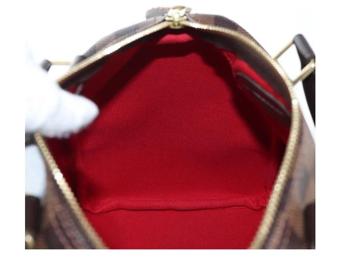 Borsa a mano LOUIS VUITTON Damier Ebene Speedy 25 N41532 LV Auth am12750V - vista 21