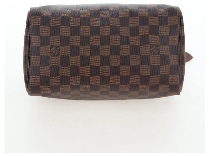 Borsa a mano LOUIS VUITTON Damier Ebene Speedy 25 N41532 LV Auth am12750V - vista 5