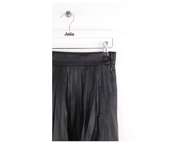 Jupe en viscose noire Maison Martin Margiela - vue 2
