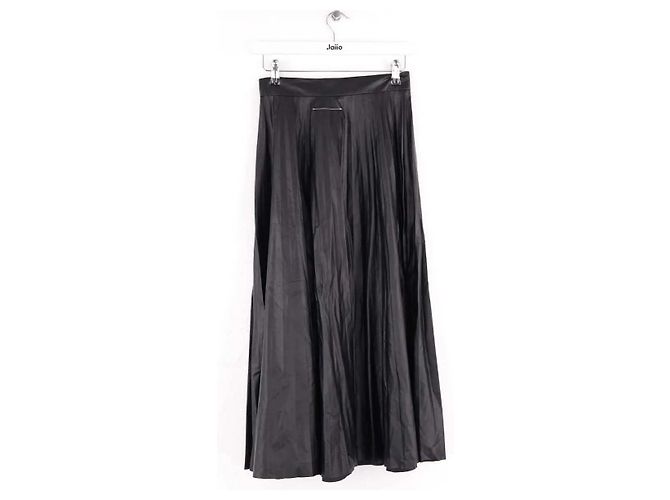 Jupe en viscose noire Maison Martin Margiela - vue 3