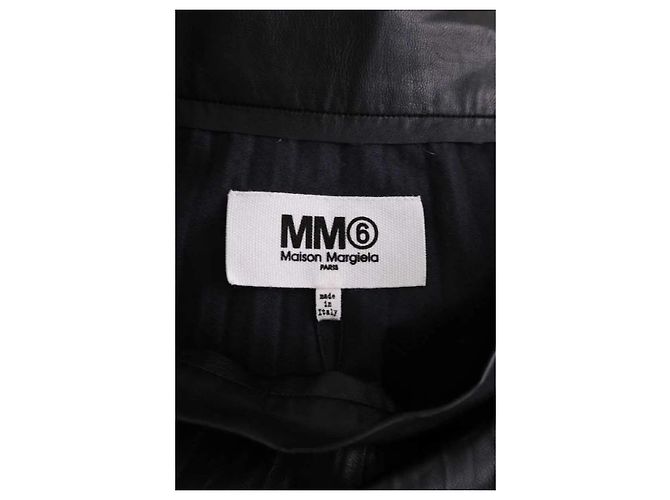Jupe en viscose noire Maison Martin Margiela - vue 4