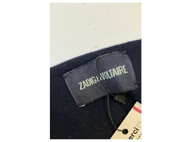 Zadig & Voltaire Camisola de lã azul marinho - vista 5