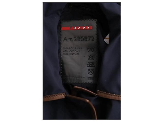 Prada Blue Parka - view 5