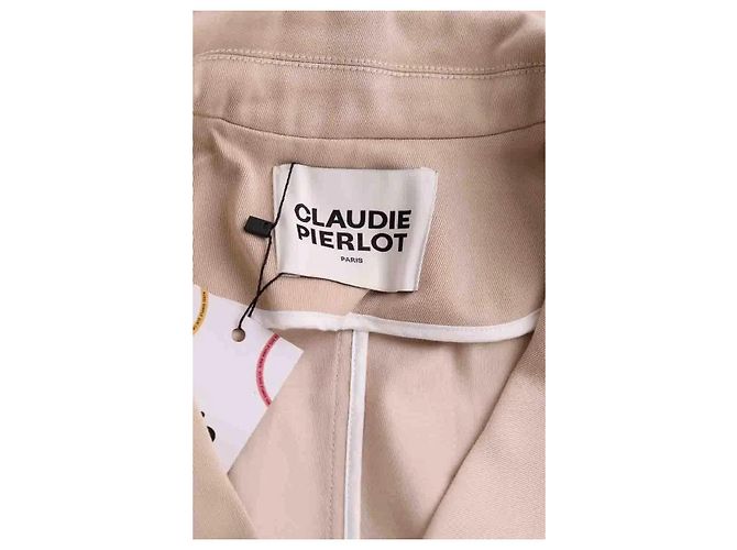 Claudie Pierlot Trench-coat Gwendal beige - vista 4