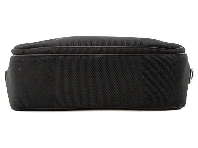 LOUIS VUITTON - Bolsa de ombro Louis Vuitton Damier Géant em lona preta Preto - vista 4