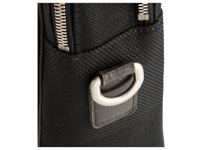 LOUIS VUITTON - Bolsa de ombro Louis Vuitton Damier Géant em lona preta Preto - vista 7