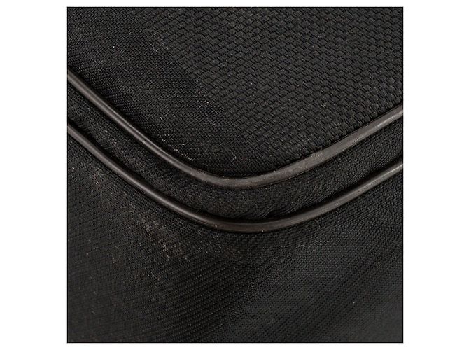 LOUIS VUITTON - Bolsa de ombro Louis Vuitton Damier Géant em lona preta Preto - vista 8