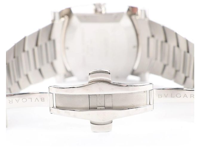 Bulgari Relógio Bvlgari Assioma AA48S L6648 SS WZ com mostrador bege Prata - vista 11